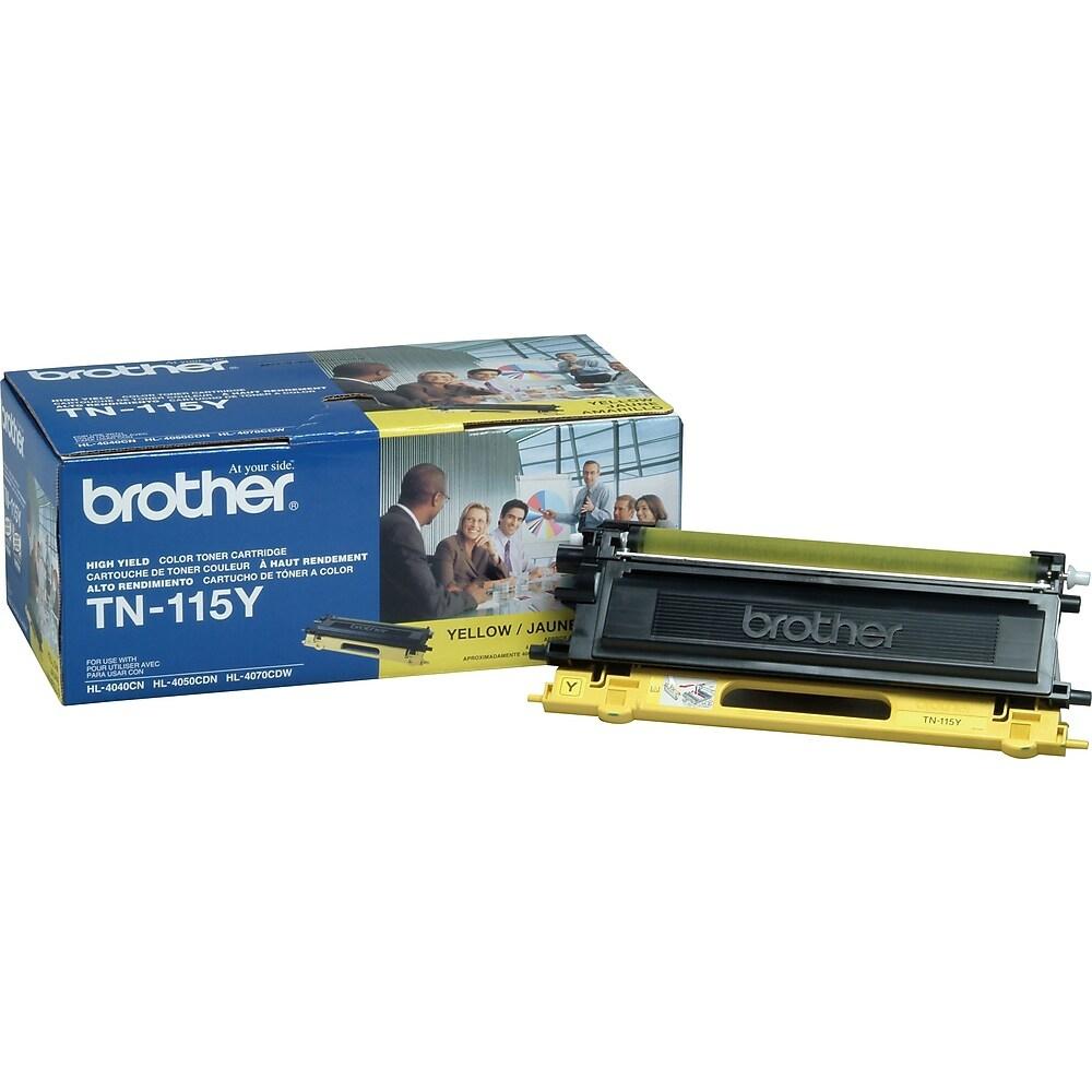Absolute Toner Brother TN115 Original Genuine OEM Yellow Toner Cartridge | Absolute Toner Original Brother Cartridges