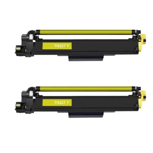Absolute Toner Compatible Brother TN-227 TN227 Yellow Toner Cartridge High Yield of TN-223 TN223 Brother Toner Cartridges
