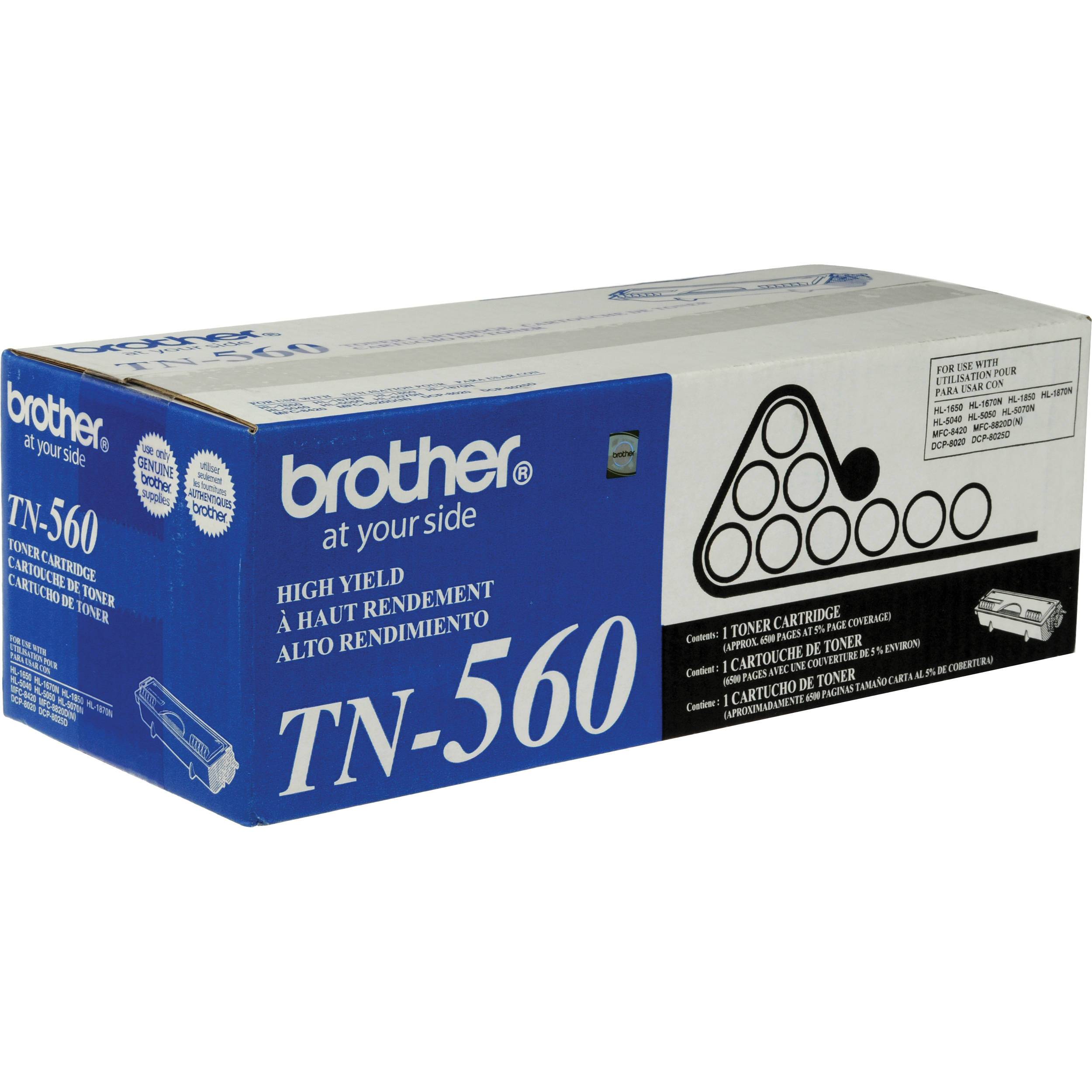 Absolute Toner Brother TN530 Original Genuine OEM High Yield Black Toner Cartridge Brother Ink Cartridges