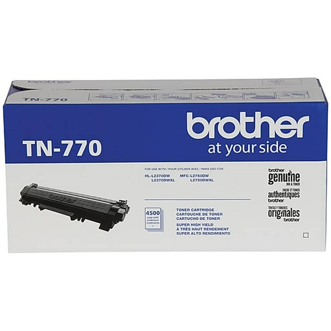 Absolute Toner Brother TN770 Black High Yield Original Genuine OEM Toner Cartridge Original Brother Cartridges
