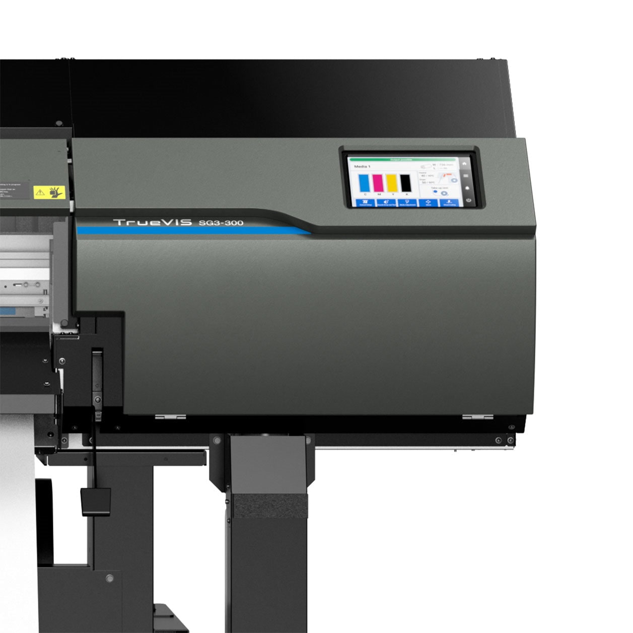 Absolute Toner $299/Month Extra Discounts Throughout April - Roland TrueVIS 30" SG3-300 High-Quality Large Format Inkjet Print/Cut, Eco-Solvent Printer/Cutter With 7" LCD Touchscreen Print and Cut Plotters
