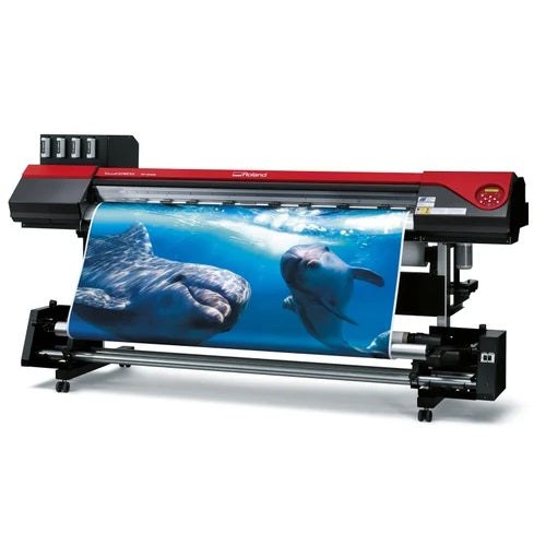Absolute Toner $349/Month ROLAND VersaEXPRESS RF-640 (RF640) 64" 4-Color Large Format Inkjet Printer With Take-Up Large Format Printers