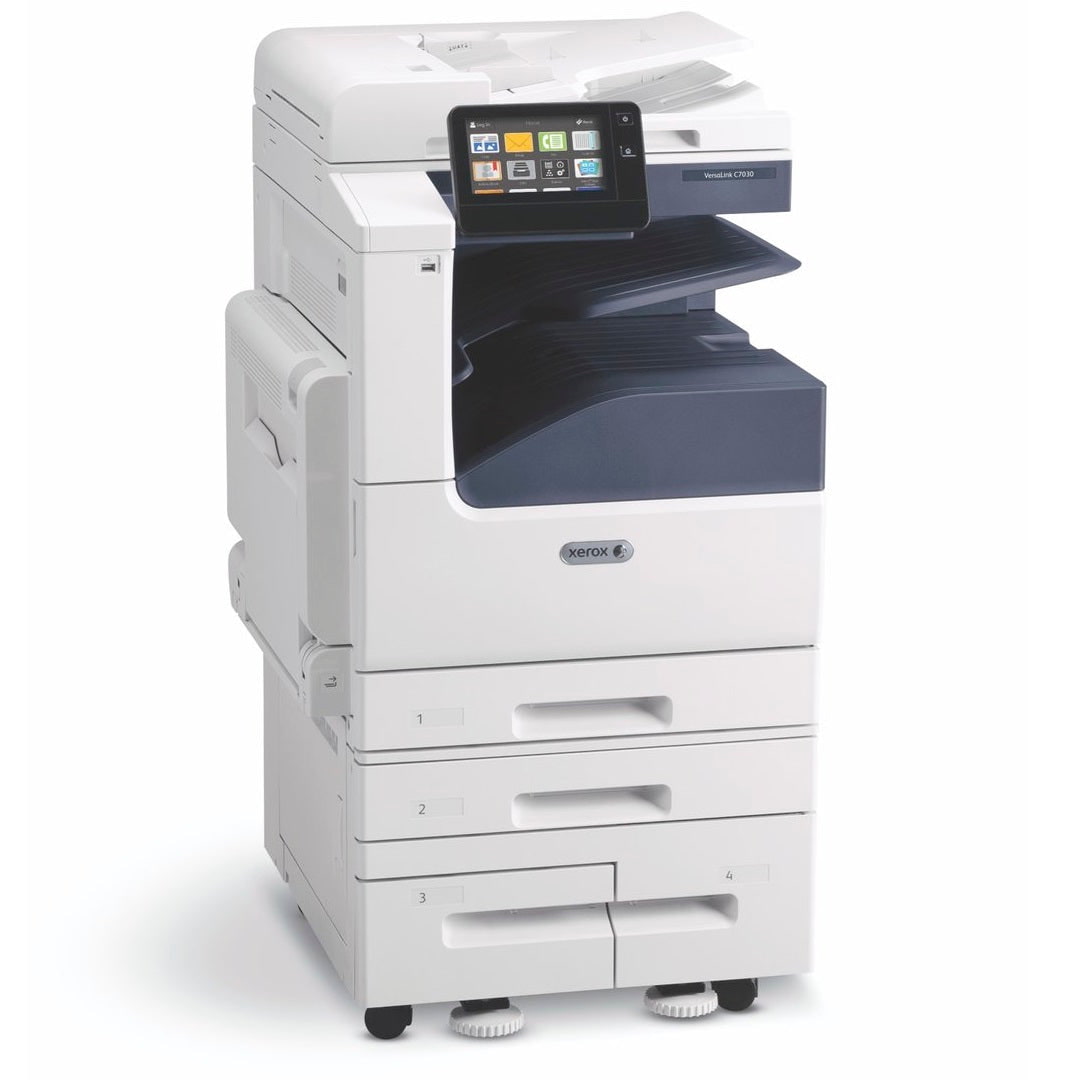 Absolute Toner $59/Month Xerox Repossessed Versalink C7030 Office Color Laser Multifunction Photocopier Printer Machine, 11x17 With Print 1200 x 2400 Image Quality Printers/Copiers