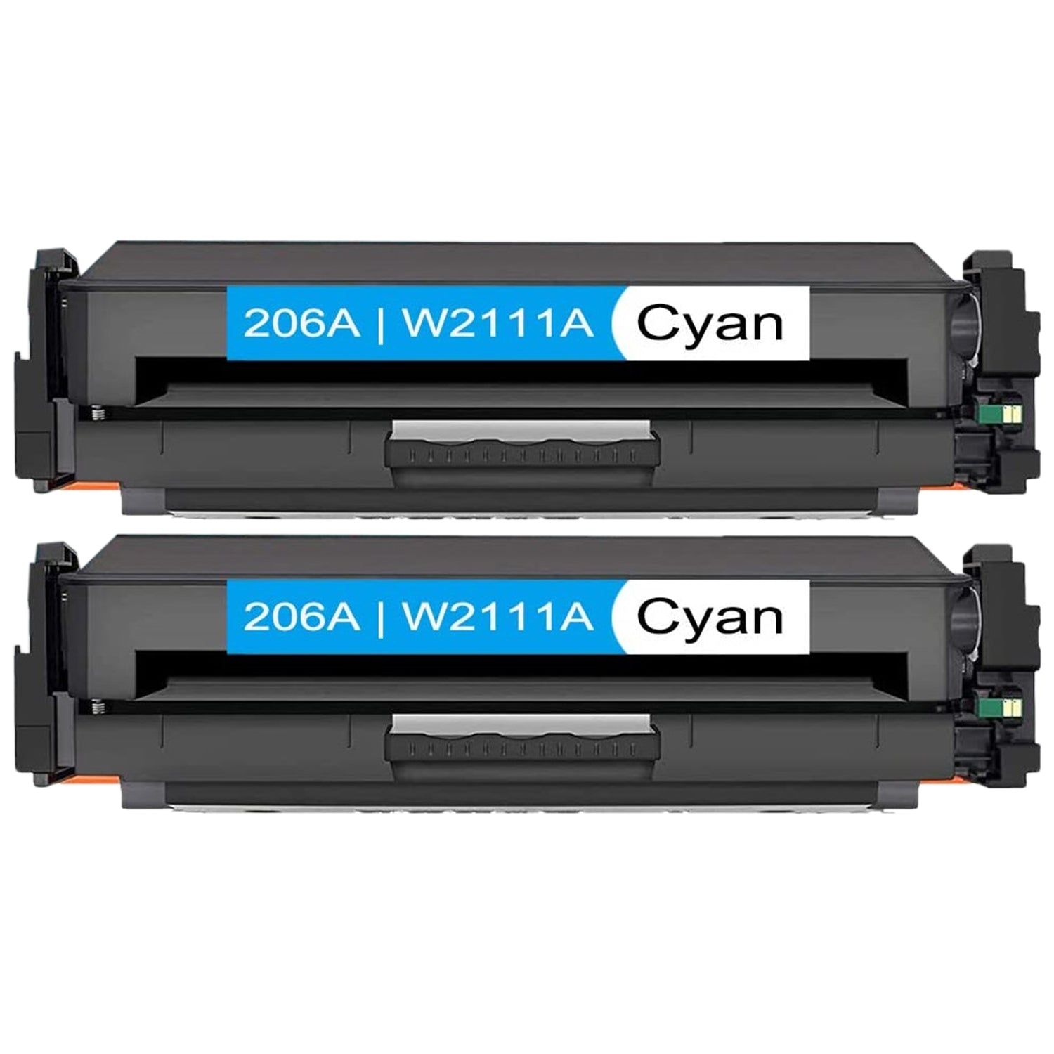 Absolute Toner Compatible HP 206A (W2111A) Cyan Laser Toner Cartridge With High-Quality Printing HP Toner Cartridges