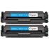 Absolute Toner Compatible HP 206A (W2111A) Cyan Laser Toner Cartridge With High-Quality Printing HP Toner Cartridges
