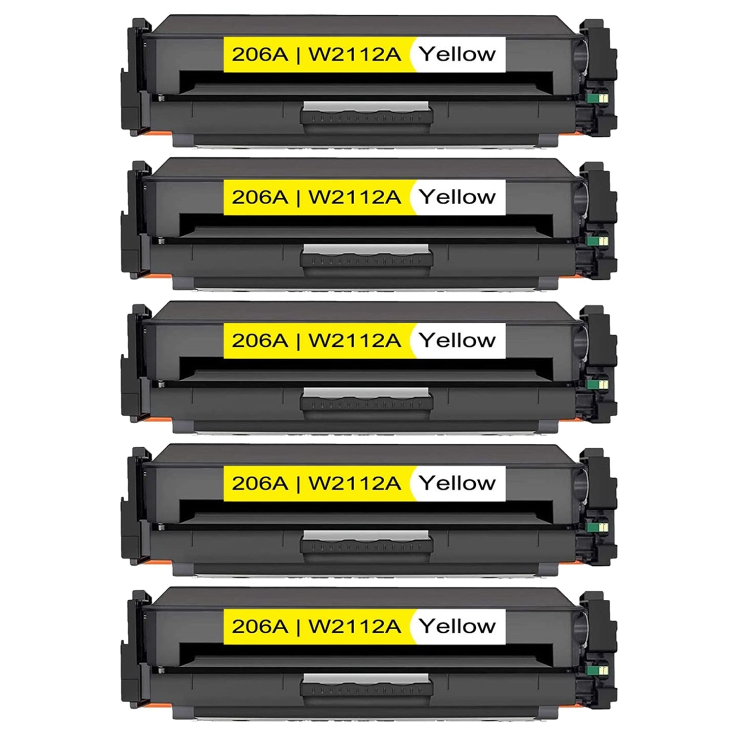 Absolute Toner Compatible HP 206A (W2112A) Yellow Laser Toner Cartridge With High-Quality Printing HP Toner Cartridges