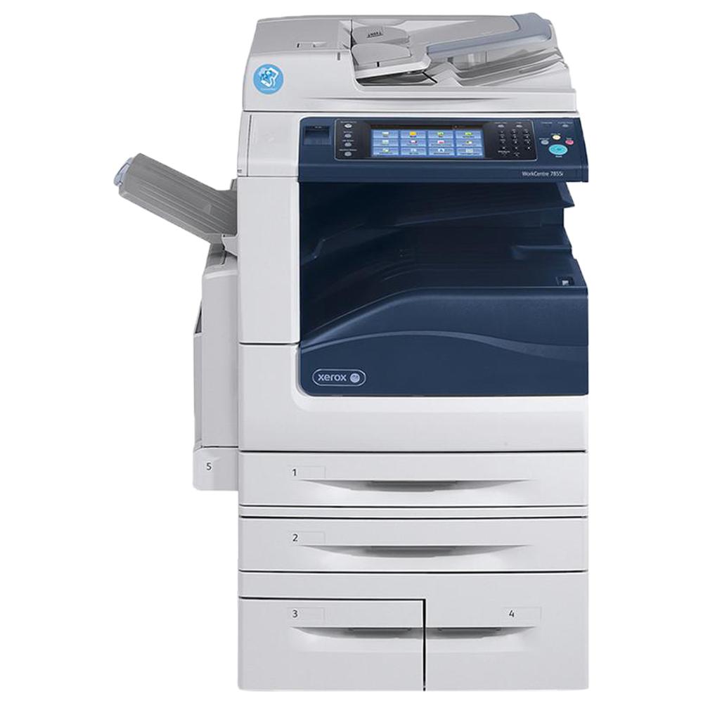 Absolute Toner Xerox WorkCentre 7855i High Quality Color Laser Multifunctional Printer Copier, Scanner, 11x17, 12x18 For Office Showroom Color Copiers