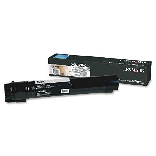 Absolute Toner Lexmark Original Genuine OEM Extra High Yield Black Toner Cartridge | X950X2KG Original Lexmark Cartridges