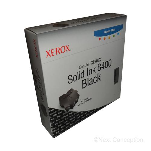 Absolute Toner Xerox 108R00608 Original Genuine OEM Solid Ink Six Sticks 8400 Black Original Xerox Cartridges