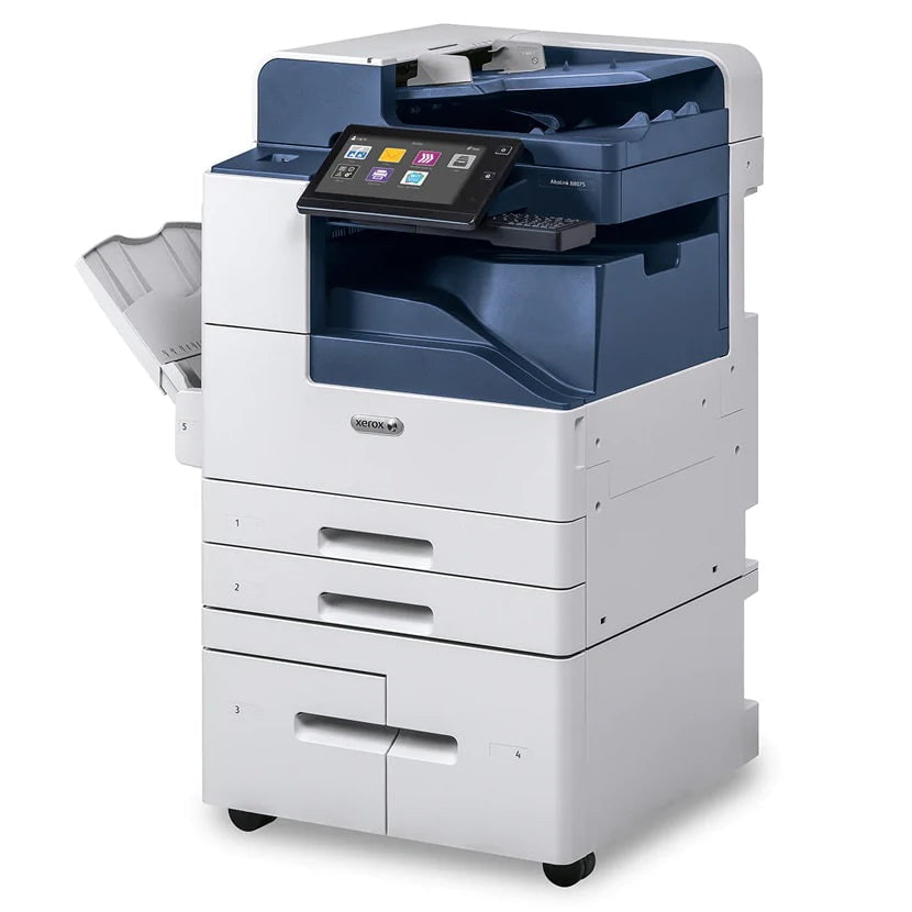 Absolute Toner Repossessed Xerox Altalink B8055 High Speed Monochrome Multifunction Office Laser Printer Copier Color Scanner With Built-in Mobile Connectivity Printers/Copiers