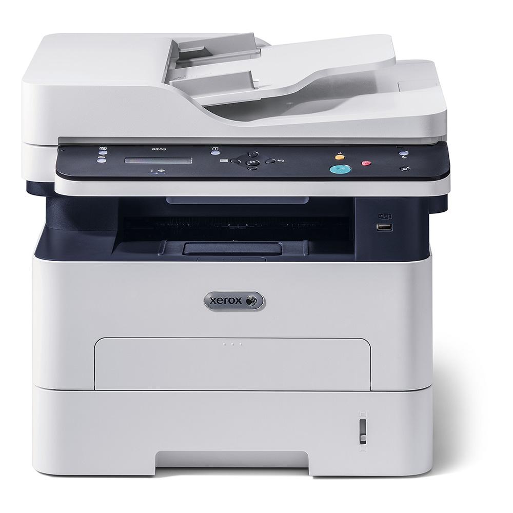 Absolute Toner Xerox B205/NI (B205) Wireless Monochrome Multifunction Printer, Print/Copy/Scan, Up To 31 ppm, Letter/Legal, PS/PCL, USB/Ethernet And Wireless, 110V Showroom Monochrome Copiers