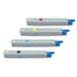 Absolute Toner Compatible for Okidata C3400 C3400B C3400C C3400M C3400Y Toner Cartridges Package Oki Data Toner Cartridges