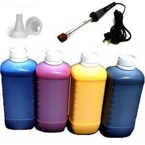 Absolute Toner Compatible Refill for HP 647A Toner Cartridge 4 Bottles and Tool (Q3960A Q3961A Q3962A Q3963A) HP Refill
