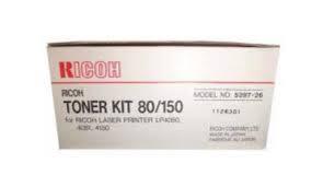 Absolute Toner Ricoh Toner Kit 80/150 5397-26 Laser Toner Cartridge Showroom Copier accessories