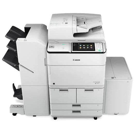 Absolute Toner $179/month REPOSSESSED Monochrome Laser Multifunction Canon imageRUNNER ADVANCE 6575i Printer Copier Scanner Office Copiers In Warehouse