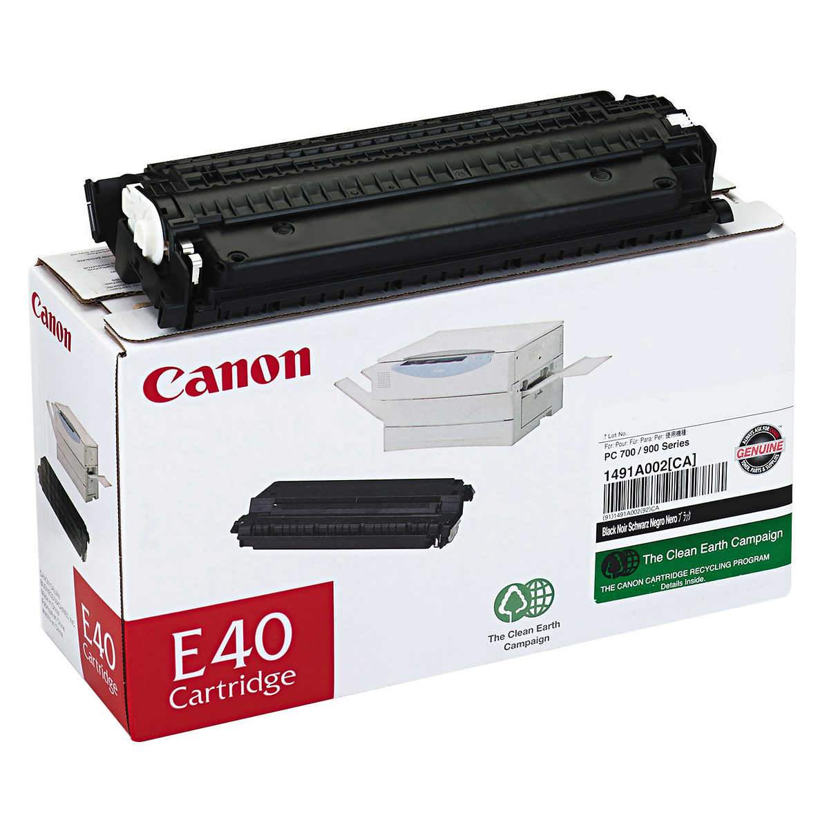 Absolute Toner 1491A002 Canon CARTRIDGE E40 BLACK Canon Toner Cartridges