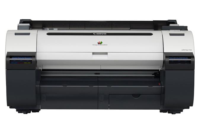 Absolute Toner 24" Canon ImagePROGRAF iPF670E Graphic Color Large Format Printer Large Format Printer