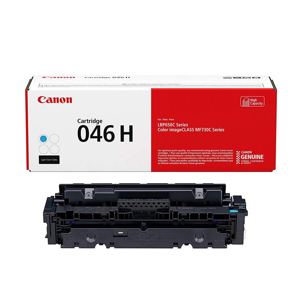 Absolute Toner Canon Genuine OEM 1253C001 High-Yield 046H CYAN Toner Original Canon Cartridges
