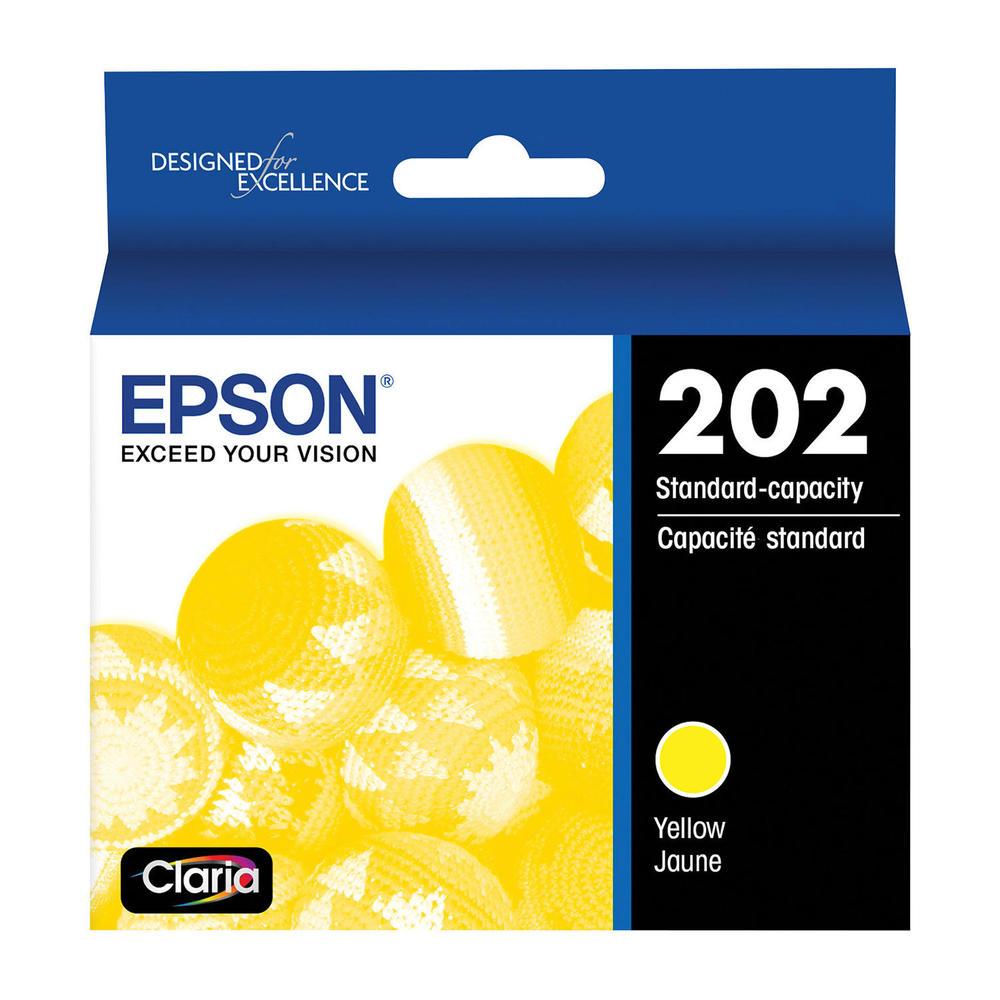 Absolute Toner T202420S EPSON T202 Yellow, DuraBrite Ultra Ink Cartridge, w Epson Ink Cartridges