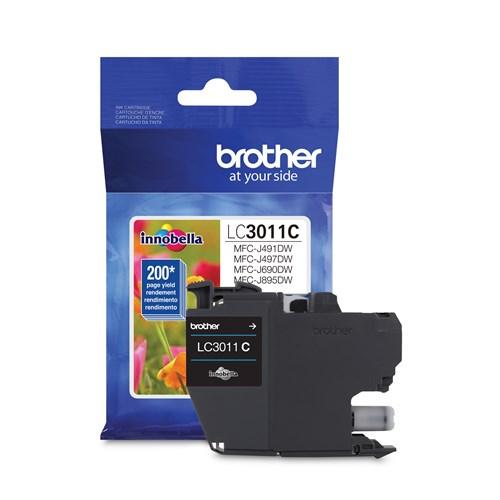 Absolute Toner Brother Genuine OEM LC3011CS Cyan Ink Cartridge Original Brother Cartridges