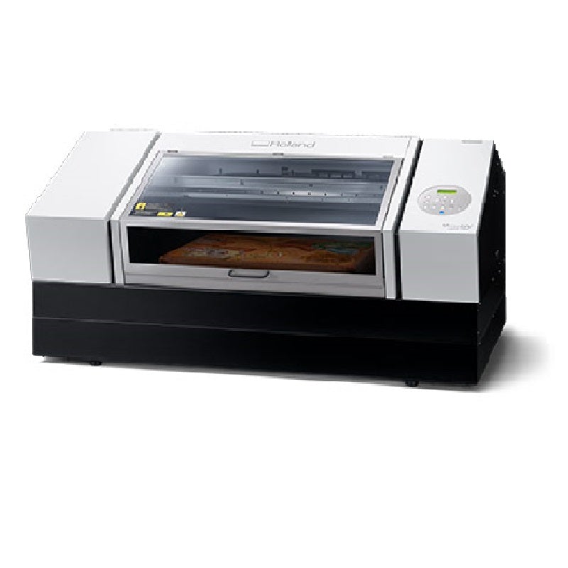 Absolute Toner $735/Month Roland VersaUV LEF2-300D 30" 6 Colors UV Benchtop Flatbed Printer With Free RotaryRack W/Optional Primer Other Machines