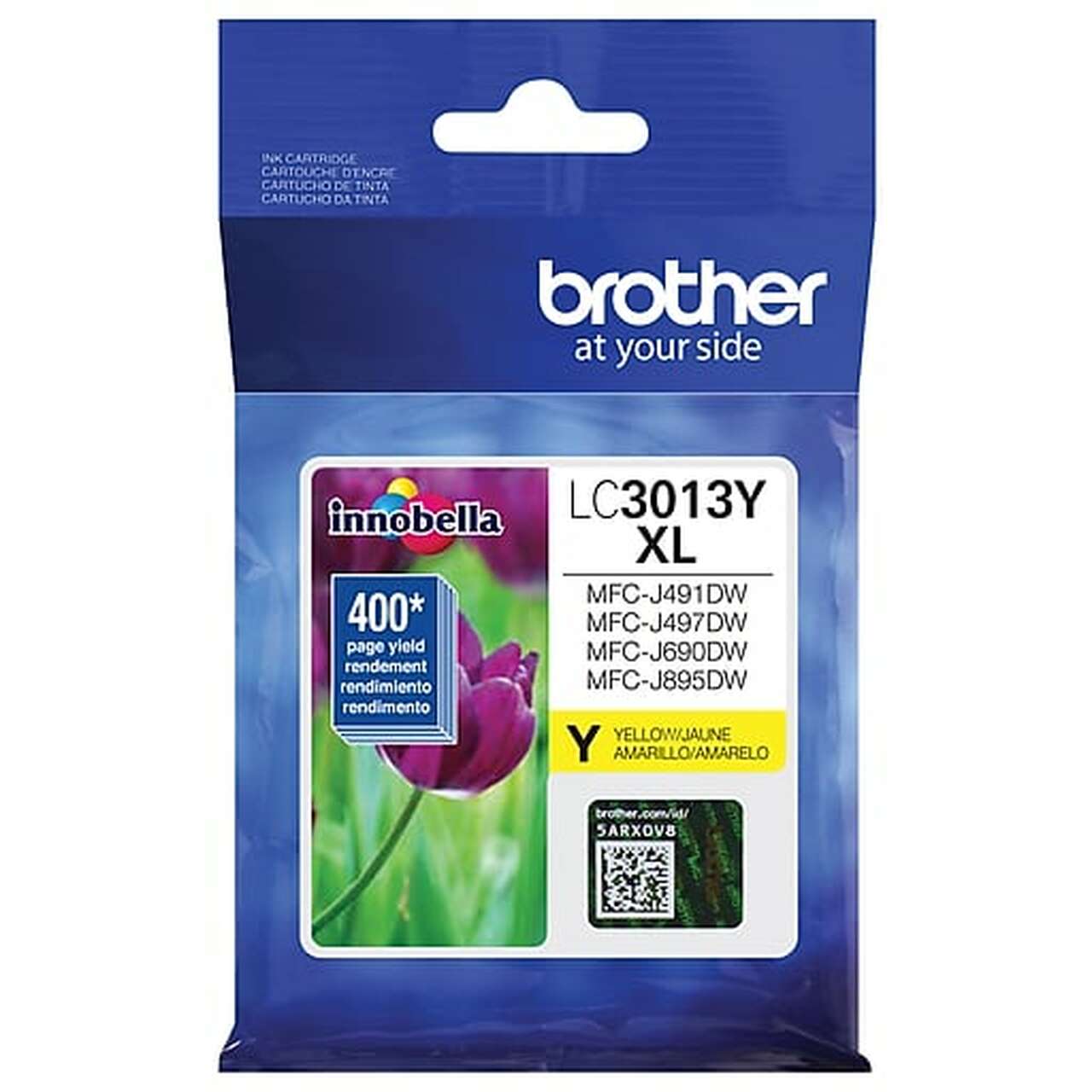 Absolute Toner Brother Genuine OEM LC3013YS Yellow Ink Cartridge Standard Yield Original Brother Cartridges