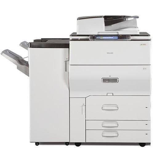 Absolute Toner $117/month Pre-owned Ricoh MP C8002 80PPM Color Laser Production Printer Copier Scanner Finisher 13x19 12x18 11x17 Office Copiers In Warehouse