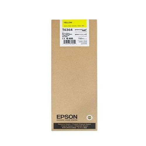 Absolute Toner Genuine Original OEM T636400 EPSON Ultrachrome HDR Yellow Ink Cartridge Original Epson Cartridges