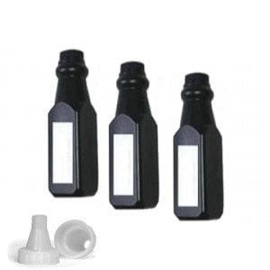 Absolute Toner Compatible Refill  for HP C7115A Toner Cartridge 2 Bottles Plus 1 Free (HP C7115A 15A) HP Refill
