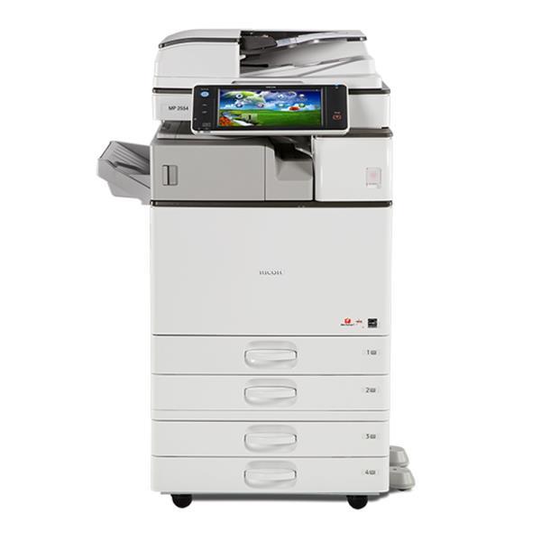 Absolute Toner $69/month Ricoh Monochrome MP 2554 Multifunction Copier 25 PPM for ALL INCLUSIVE Service Program Great Solution for a low printing Volume Lease 2 Own Copiers