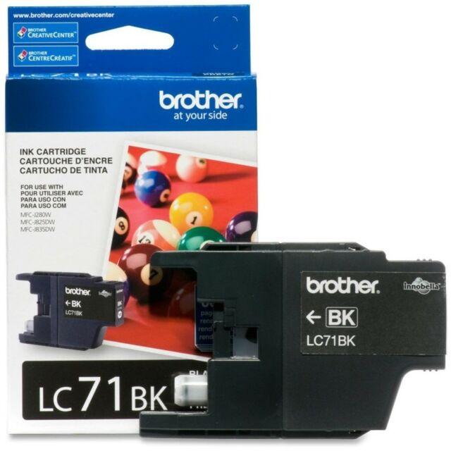 Absolute Toner Brother Genuine OEM LC71BKS Black Standard Yield Ink Cartridge Original Brother Cartridges