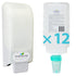 Absolute Toner 12x 1000ml Refill + 1000ml Hand Sanitizer Foam Dispenser Combo - In Stock Next Day Delivery Sanitizer