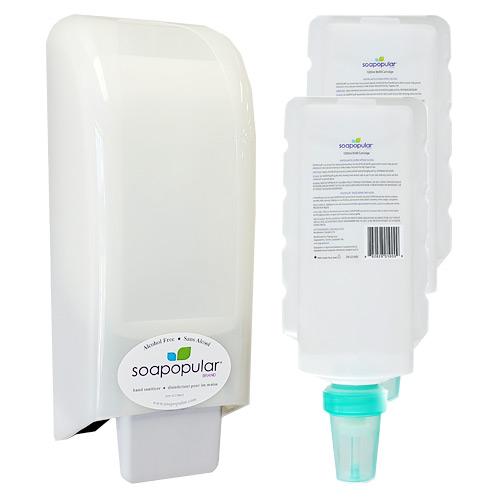 Absolute Toner 2x 1000ml Refill + 1000ml Hand Sanitizer Foam Dispenser Combo - In Stock Next Day Delivery Sanitizer