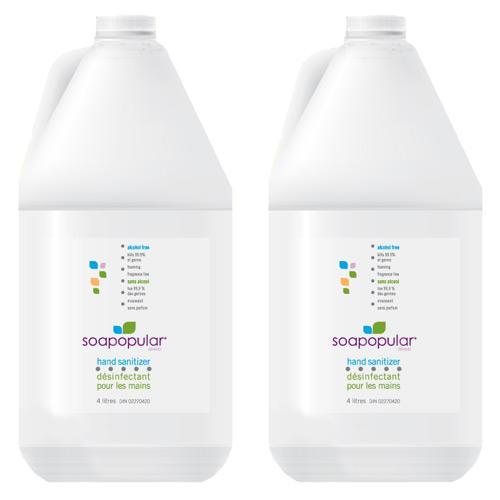 Absolute Toner $58.99 Each - In Stock! - 4L Alcohol-Free Hand Sanitizer Foam Refill (Pack Of 2) - Plus 1.5L Dispenser Sanitizer