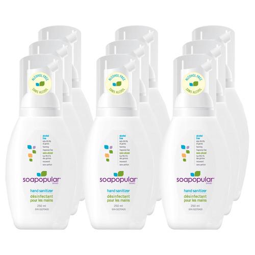 Absolute Toner $7.99 - IN STOCK! - 250ml Alcohol-Free Hand Sanitizer Foam (Pack Of 12) Sanitizer