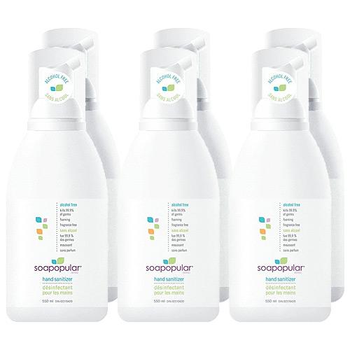 Absolute Toner $10.95 Each - 550ml Alcohol-Free Hand Sanitizer Foam (Pack Of 6) IN STOCK! Sanitizer