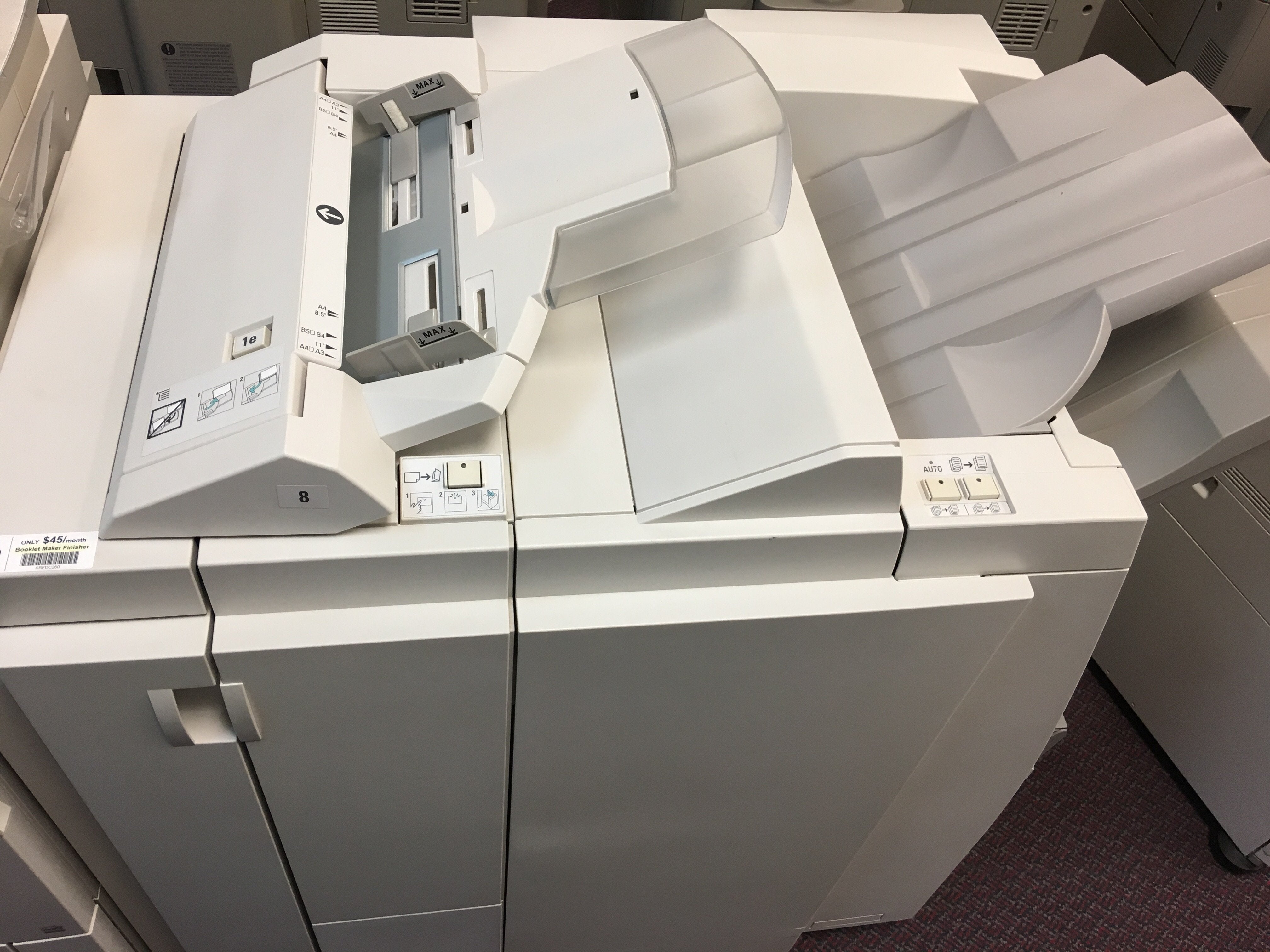 Absolute Toner Xerox DocuColor DC 260 Finisher with Booklet Maker Showroom Copier accessories